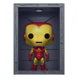Marvel POP! Deluxe Vinyl figúrka Hall of Armor Iron Man Model 4 PX Exclusive 9 cm